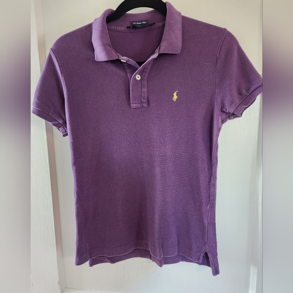Purple Ralph Lauren, The Skinny Polo